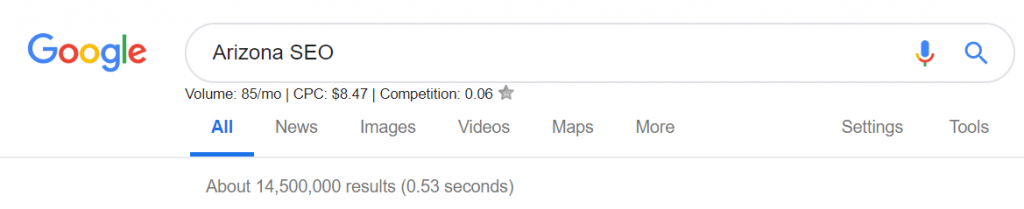Google search