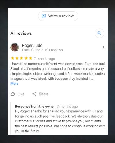 Google GMB Review