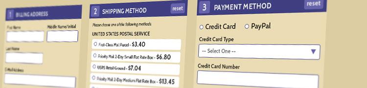 Allows different Payment Methods