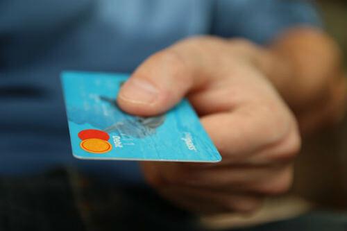 Paying with a credit card Paying with a credit card